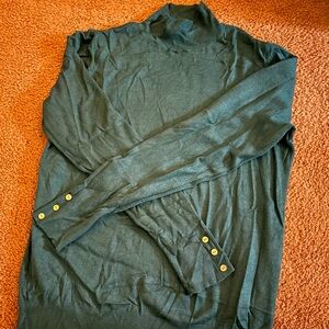 LOFT mock neck sweater EUC